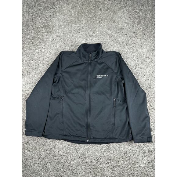 The North Face Jacket Womens XL Black Apex Barrier Soft Shell Full Zip Ladies - Picture 1 of 16